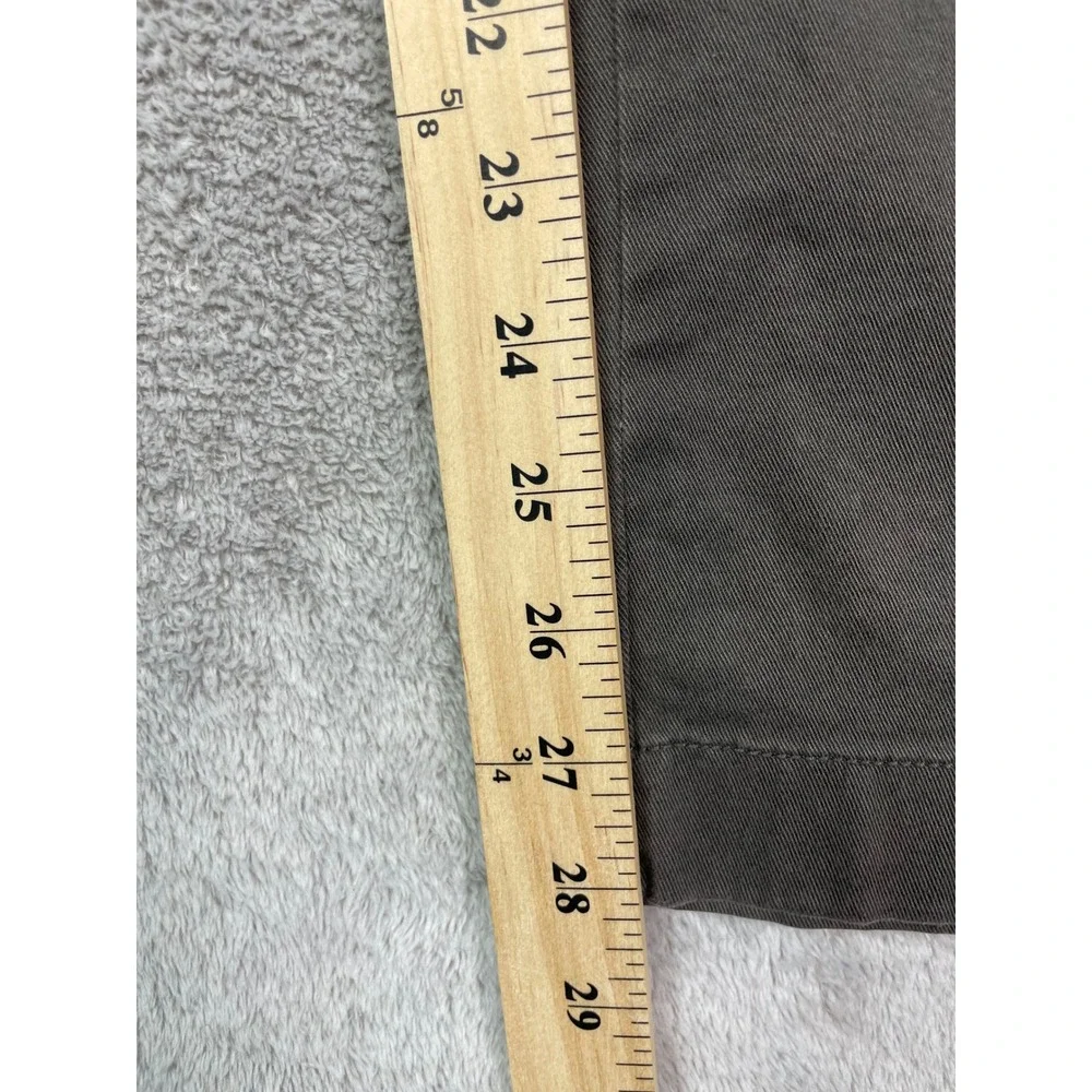 J.Crew Flex Sutton Chino Pants Mens 36x30 Brown Gray Straight Fit Cotton Stretch